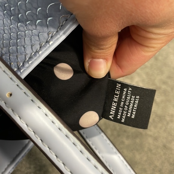 Blue Anne Klein Shoulder Bag - Picture 4 of 4